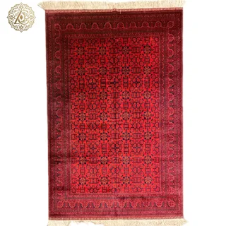 فرش دستباف 6متری تمام کرک مرینوس نقش بخارایی 50رج کد060013